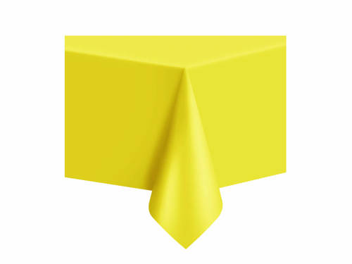 Yellow Tablecover - 137 x 274 cm - 1 pc