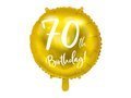 70th Birthday Balloon - 45 cm - 1 pc