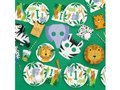 Animal Jungle Plates - 18 cm - 8 pcs