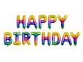 Balloon banner kit Happy Birthday