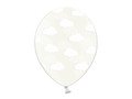 Balloons Pastel White  "Clouds" - 30 cm - 6 oc