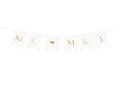 Banner "Mr ❤ Mrs", 85 cm, 1 pc