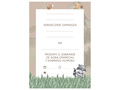 Birthday invitations Forest Animals - 6 pcs.