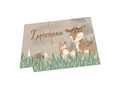 Birthday invitations Forest Animals - 6 pcs.