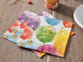 Birthday napkins Shiny Balloons - 33 cm - 20 pcs.