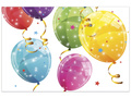 Birthday tablecloth Shiny Balloons - 120 x 180 cm - 1 pcs.