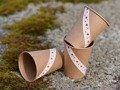 Brown Paper Cups - 10 pcs