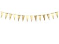 Bunting, gold - 2.15 m - 1 pc