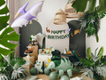 Cake toppers birthday Dinosaurs - 6 pcs