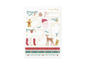 Christmas stickers Santa Claus - 31 pcs.