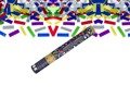 Confetti cannon - mix - 40 cm - 1 pc