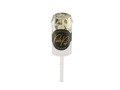 Confetti push pop, gold - 1 pc