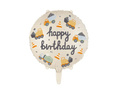 Construction Foil Balloon - 35 cm - 1 pc