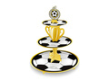 Cupcake platter stand Football - 1 pcs.