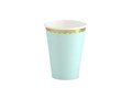 Cups mint color - 220 ml - 6 pcs