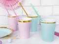 Cups mint color - 220 ml - 6 pcs