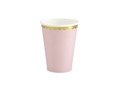 Cups pink - 220 ml - 6 pcs