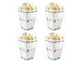 Decorative boxes for popcorn Aloha Party - 6 pcs