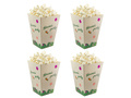 Decorative boxes for popcorn Hawaii Party - 6 pcs