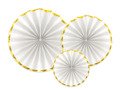 Decorative rosettes - 3 pcs