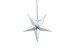 Decorative white stars - 6 pcs