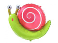 Fish foil balloon snail - 60 x 48 cm - 1 pc