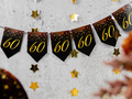 Flag Banner Sparkling 60th - 5 m