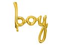 Foil Balloon "Boy" gold - 1 pc