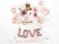 Foil balloon Love rose gold