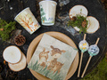 Forest Animals Paper Cups - 250 ml - 6 pcs