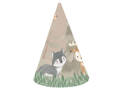 Forest Animals Party Hats - 6 pcs