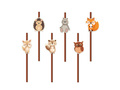 Forest Friends straws - 6 pcs