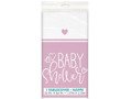 Girl Baby Shower Tablecover -137x213 cm - 1 pc