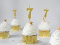 Gold Candle no 7 - 1 pc