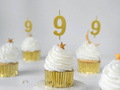 Gold Candle no 9 - 1 pc