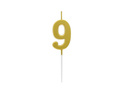 Gold Candle no 9 - 1 pc