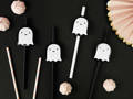 Halloween Ghost straws - 6 pcs