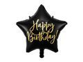 Happy Birthday Star Foil Balloon - 40 cm - 1 pc