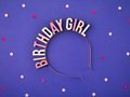 Headband Birthday Girl - 1 pc