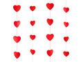 Heart garland - 200 cm - 1 pc