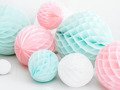 Honeycomb Ball light pink - 20 cm - 1 pc