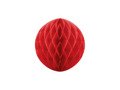 Honeycomb Ball red - 20 cm - 1 pc