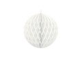 Honeycomb Ball white - 20 cm - 1 pc