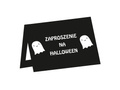 Invitation card & envelope Halloween - 6 pcs