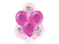 Latex ballons Head Unicorn - 27 cm - 6 pcs