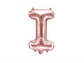 Letter "I" Rose Gold Foil Balloon - 35 cm - 1 pc