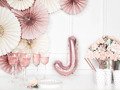 Letter "J" Rose Gold Foil Balloon - 35 cm - 1 pc