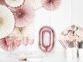 Letter "O" Rose Gold Foil Balloon - 35 cm - 1 pc