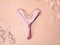 Letter "Y" Rose Gold Foil Balloon - 35 cm - 1 pc