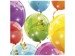 Lunch napkins Sparkling Balloons - 33 cm - 20 pc